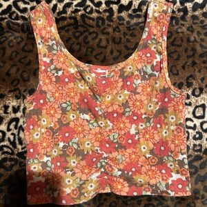 Colsie Multicolor Floral Top